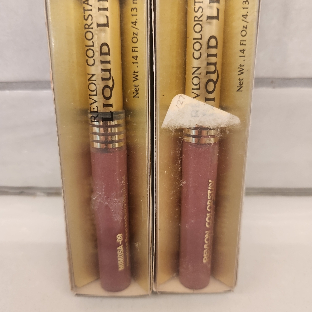 Lot Of 2-Revlon COLORSTAY Liquid Lip Long Wearing Lipcolor Lipstick 09 MIMOSA